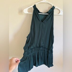 Nine West Dark Teal Sleeveless Blouse